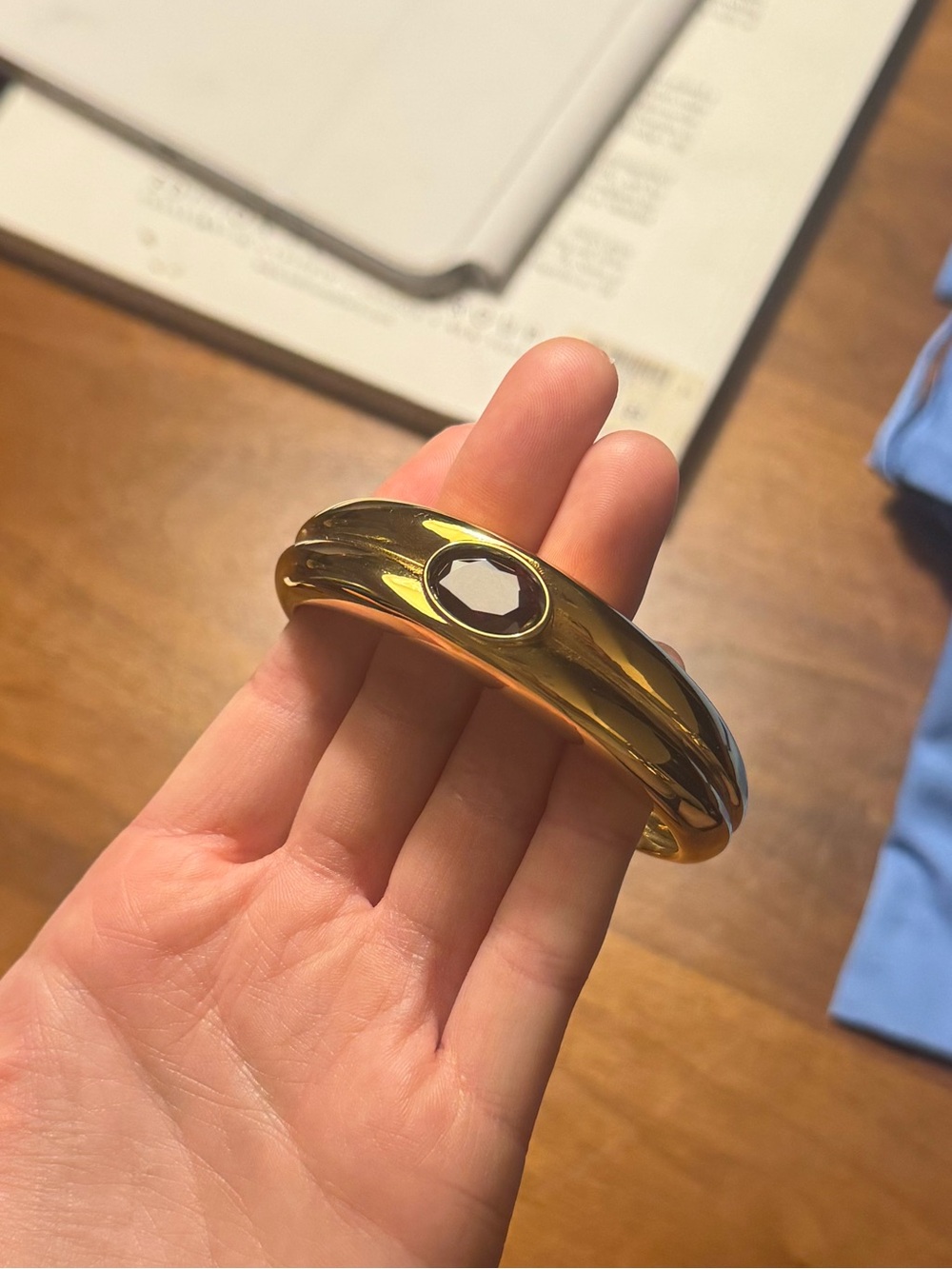 Vintage gold bangle